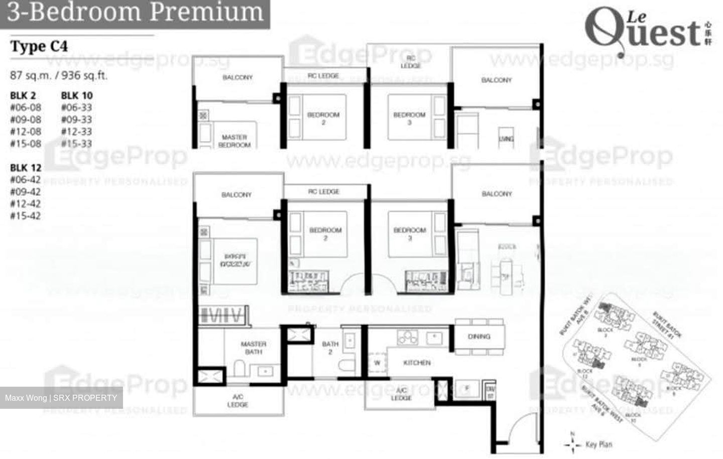 Le Quest (D23), Apartment #610349181